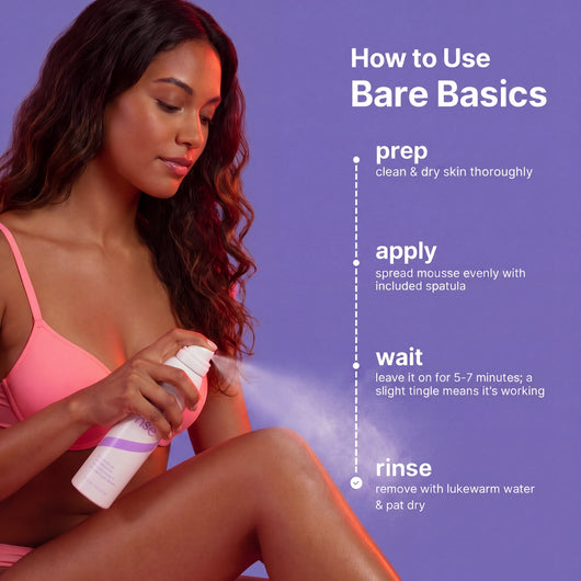 Wholly Bare - Hair Removal Mousse