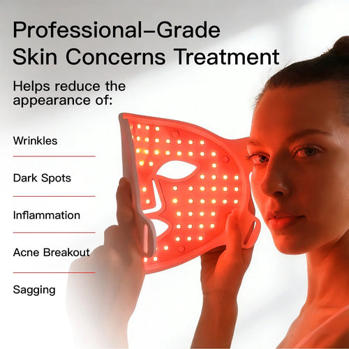 LED Red Light Therapy Face Mask